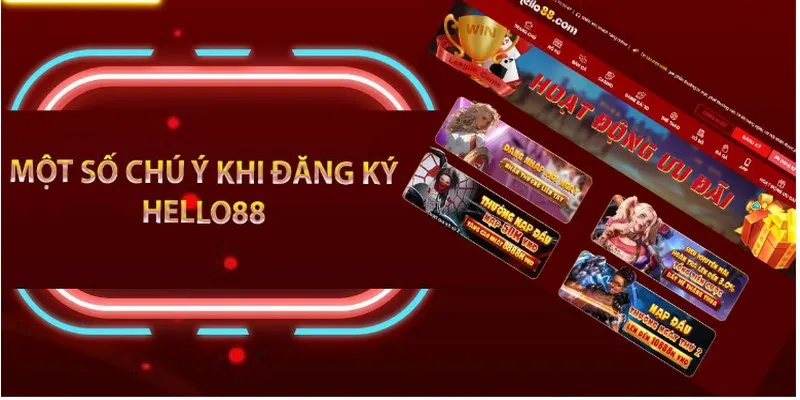 Đăng ký Hello88 cần lưu ý cung cấp thông tin chính xác