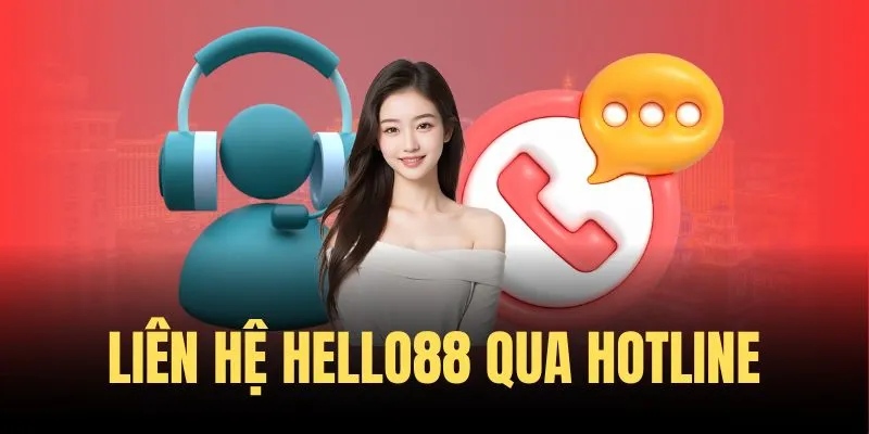 Liên hệ Hello88 bằng hotline để được hỗ trợ nhanh nhất